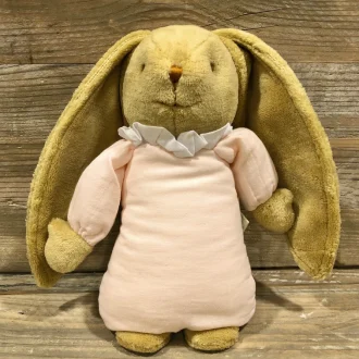 carillon peluche coniglio rosa