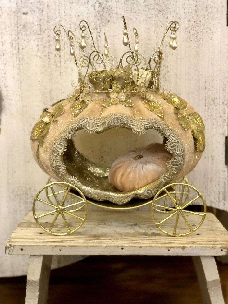 decorazione carrozza di zucca