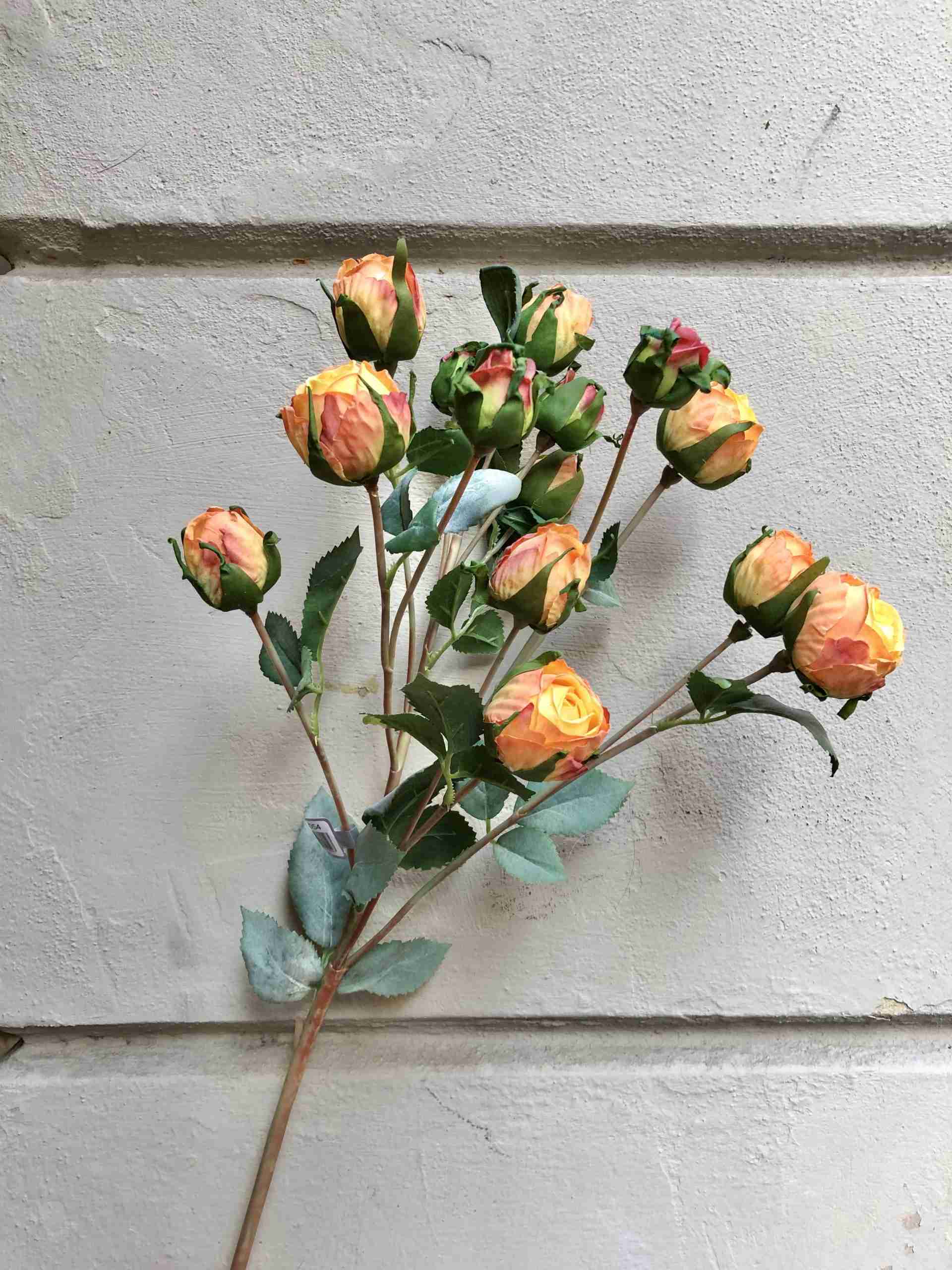 mazzo artificiale di roselline