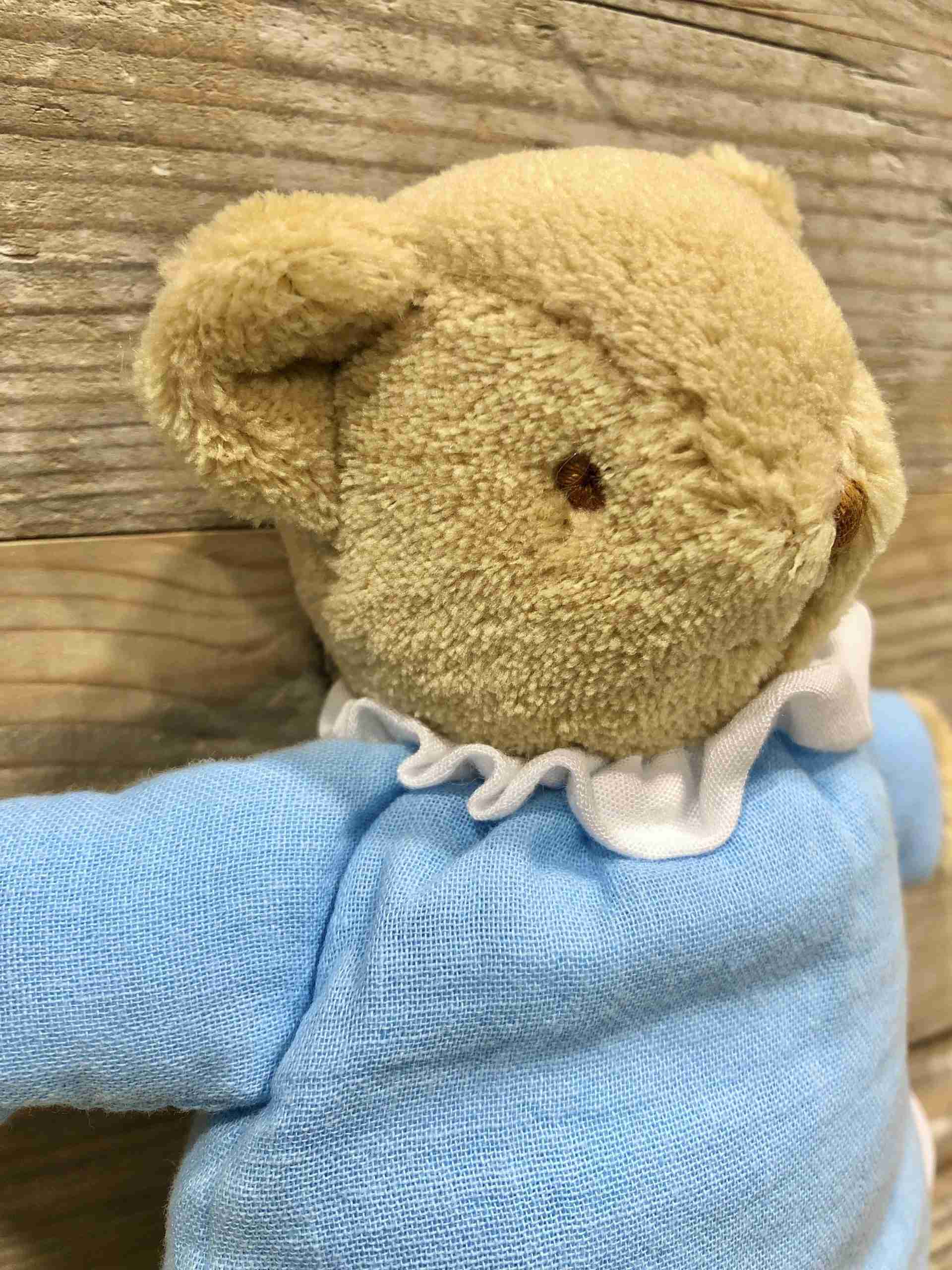 doudou orsetto in cotone biologico