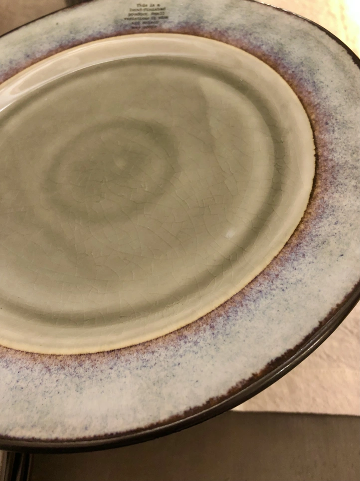 piatti da dessert in ceramica lucida