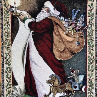 coperta decorativa di Natale