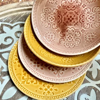 piatti in ceramica craquelé