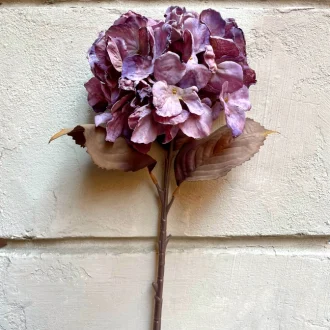 Ortensia artificiale viola