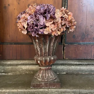 Bouquet di ortensie viola e rosa