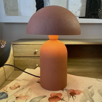 Abat-jour cupola con luce morbida