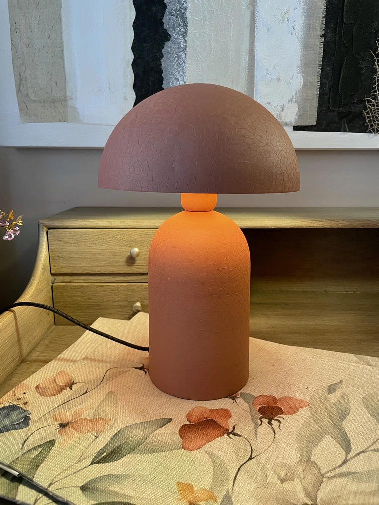 Abat-jour cupola con luce morbida