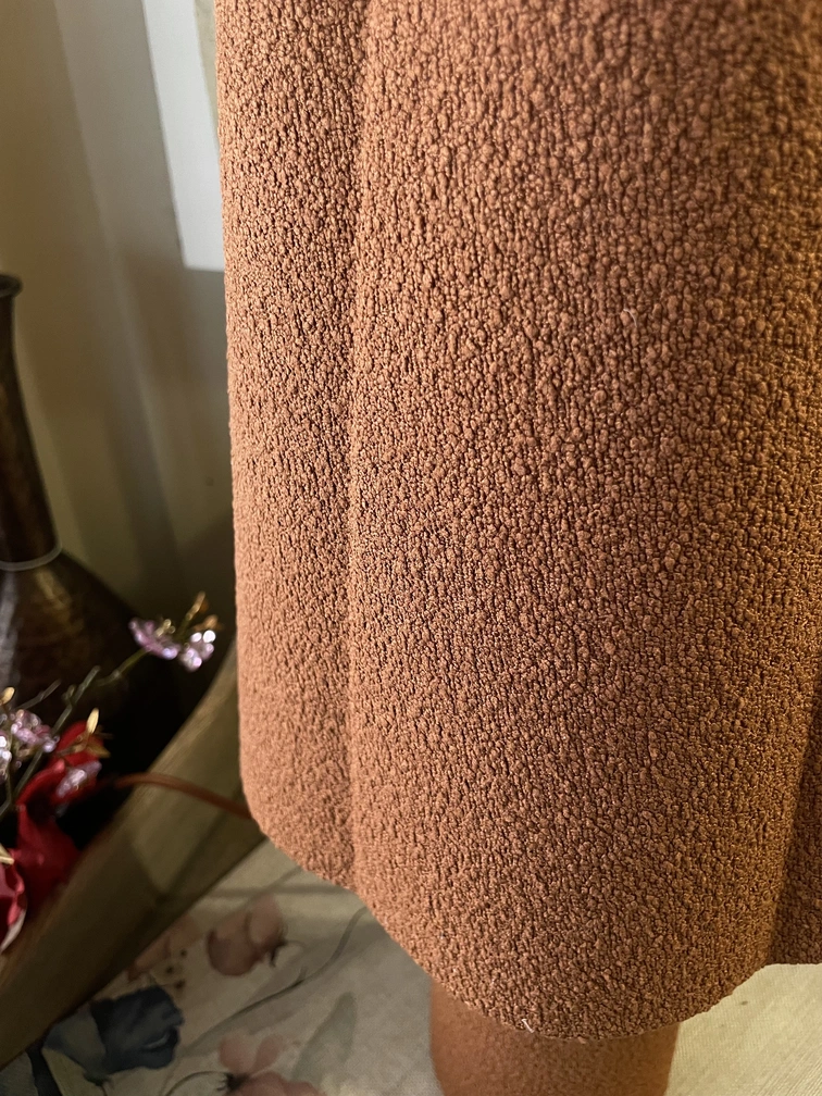 lampada bouclé dettaglio