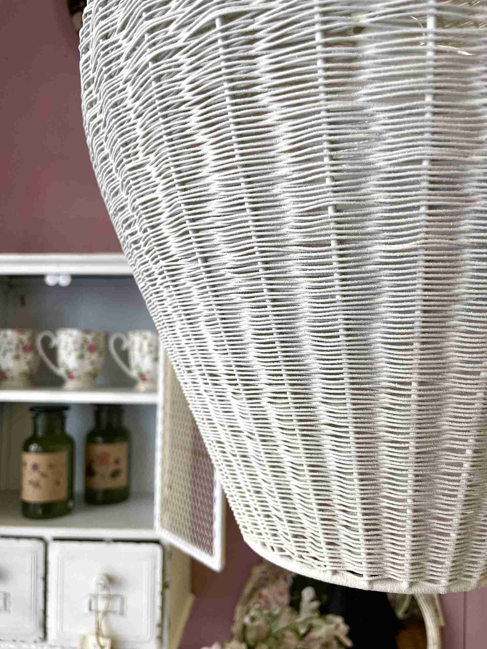 Lampadario grande in fil di ferro - immagine 4