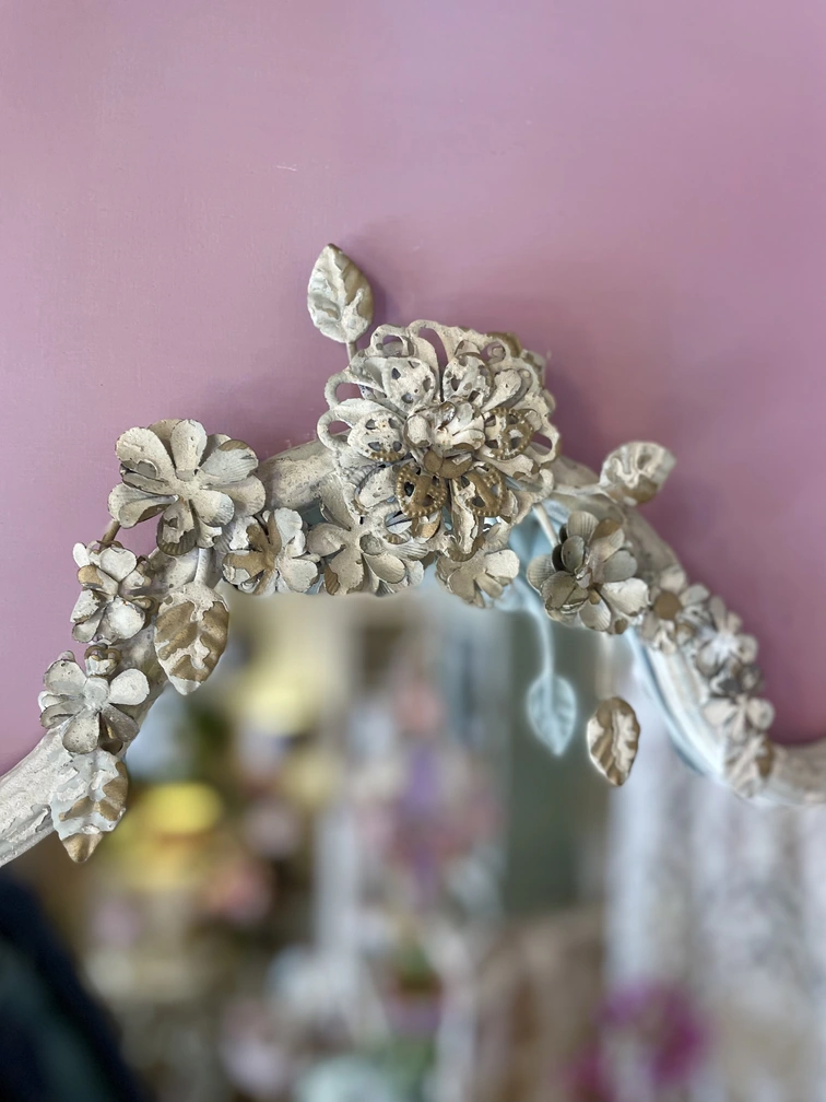 Specchio dal profilo irregolare Shabby Chic - immagine 4